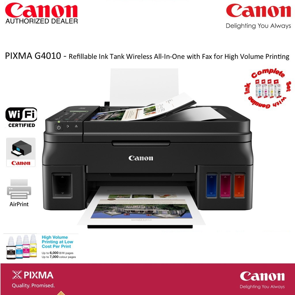 Canon G2010 / G3010 / G3020 / G3060 / G4010 / G1010 Scan / Copy / Print ...