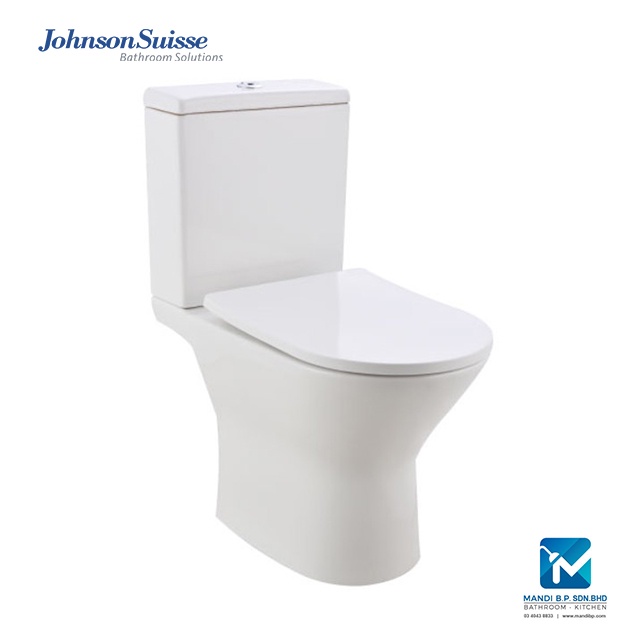 Johnson Suisse Treviso 4.5/3L (Rimless) Two Piece Close coupled WC