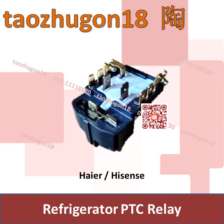 Haier Hisense PTC Starter Relay & Overload Fridge Refrigerator Freezer Compressor Shopee Malaysia