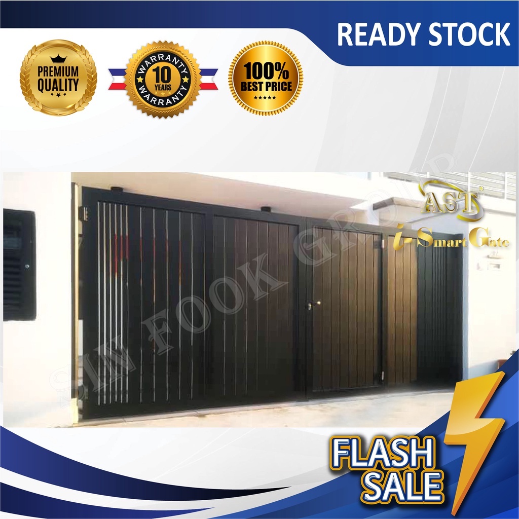 AUTOGATE AST Fully Aluminum Trackless Folding Gate 3 Series / Whole ...