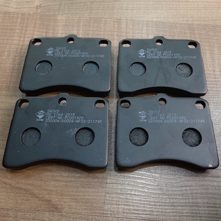 Illusion Sport Disc Brake Rotor & OEM Brake Pad Perodua Kancil 660 /