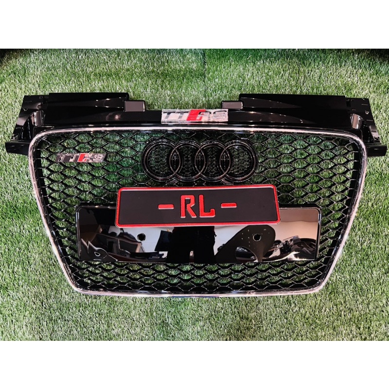 Audi TT TTRS RS MK2 chrome edition front grill grille sarung front logo