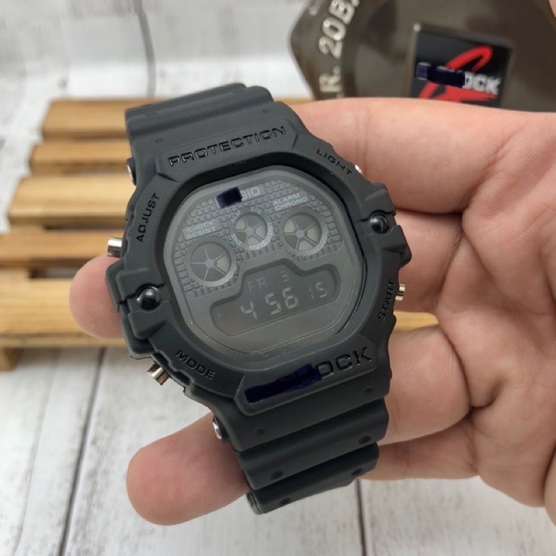 G shock tapak kucing best sale full black