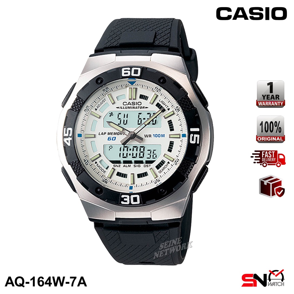 Casio illuminator aq outlet 164w