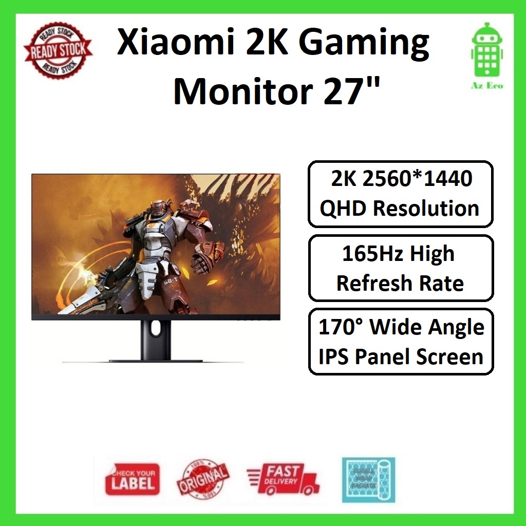 Xiaomi 2K Gaming Monitor 27" 165Hz High Refresh Rate (XMMNT27HQ ...