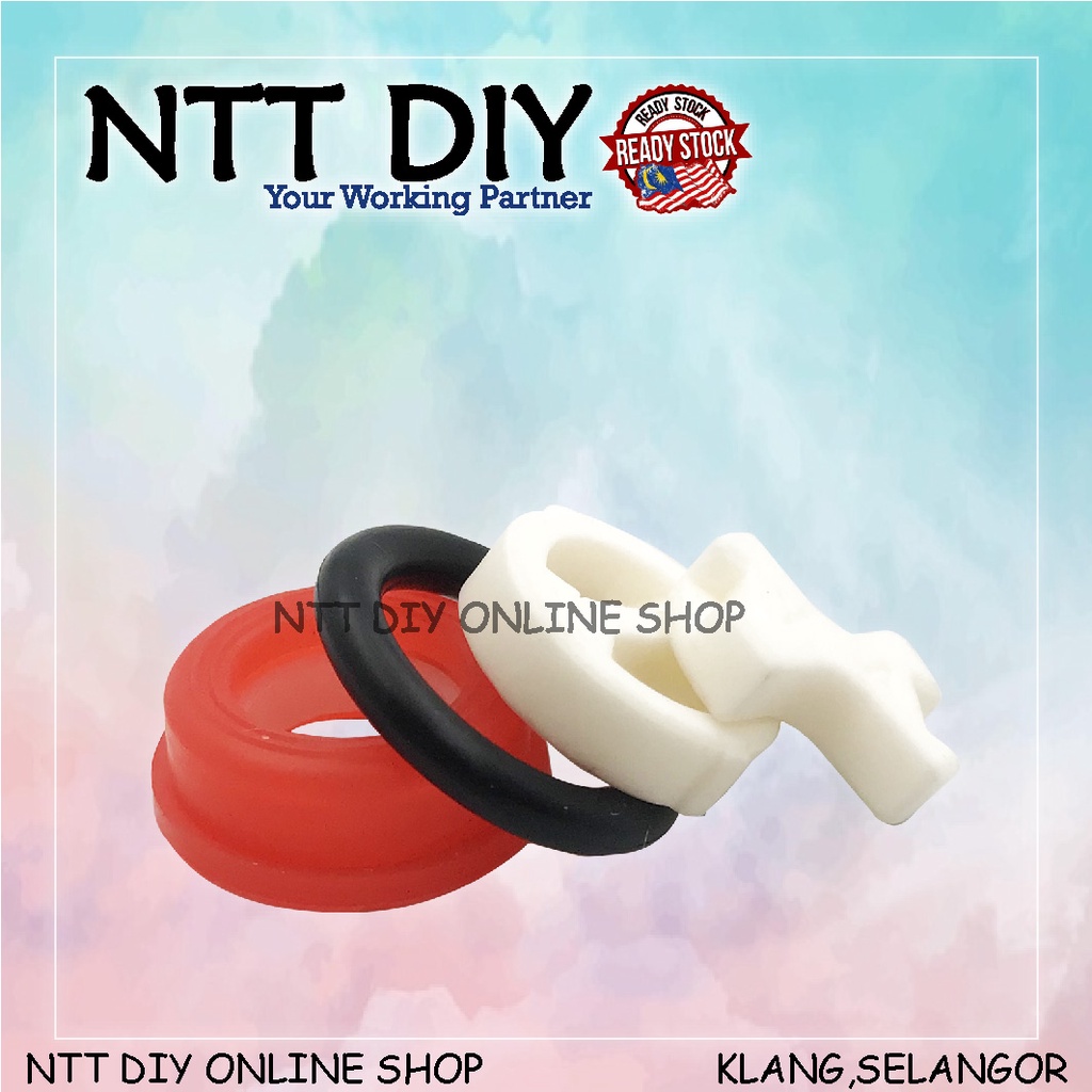 NTT DIY 1/2'' Replacement Ceramic Disc & Silicon Washer insert Turn Set for Valve Tap [ Ready
