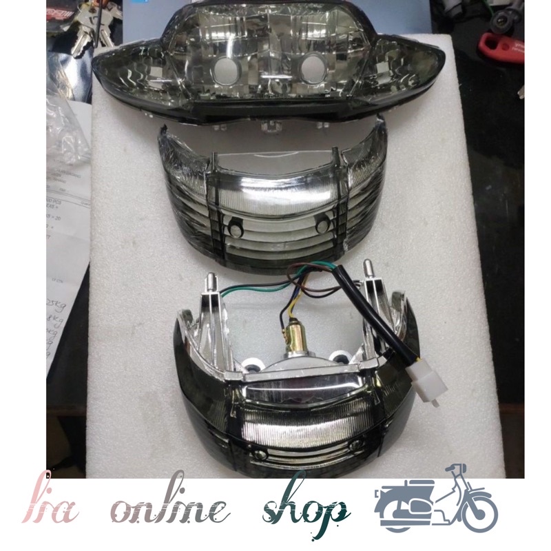 Headlamp Head Lamp Lampu Depan Tail Lamp Cover Lampu Belakang Tinted