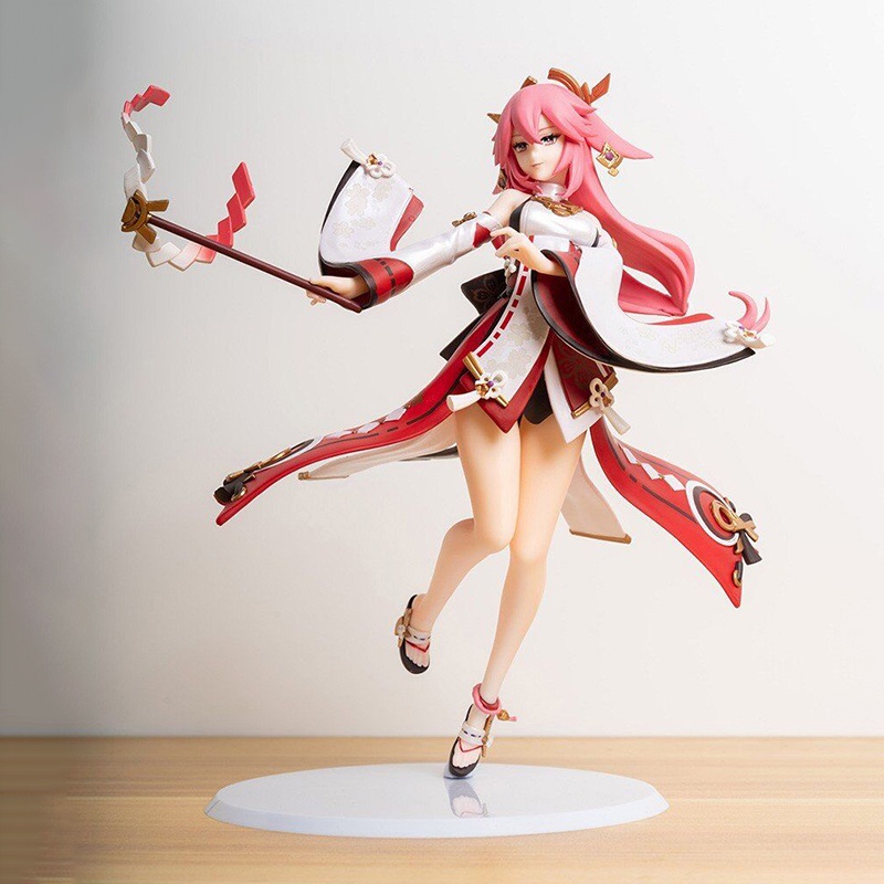 Genshin Impact Yae Miko PVC Anime Action Figure Collection Model Doll Toy 25cm Shopee Malaysia