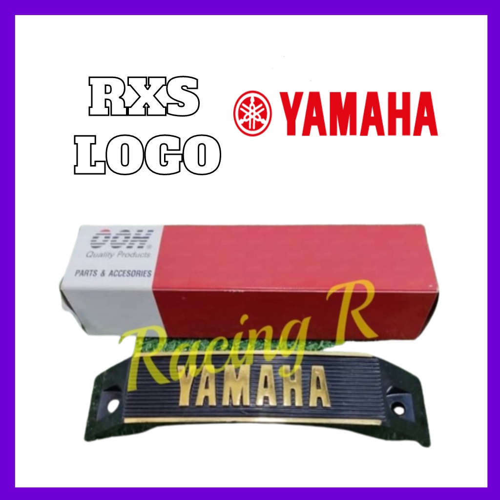 YAMAHA RXS 115 RXS115 FRONT FORK EMBLEM LOGO GOLD | Shopee Malaysia