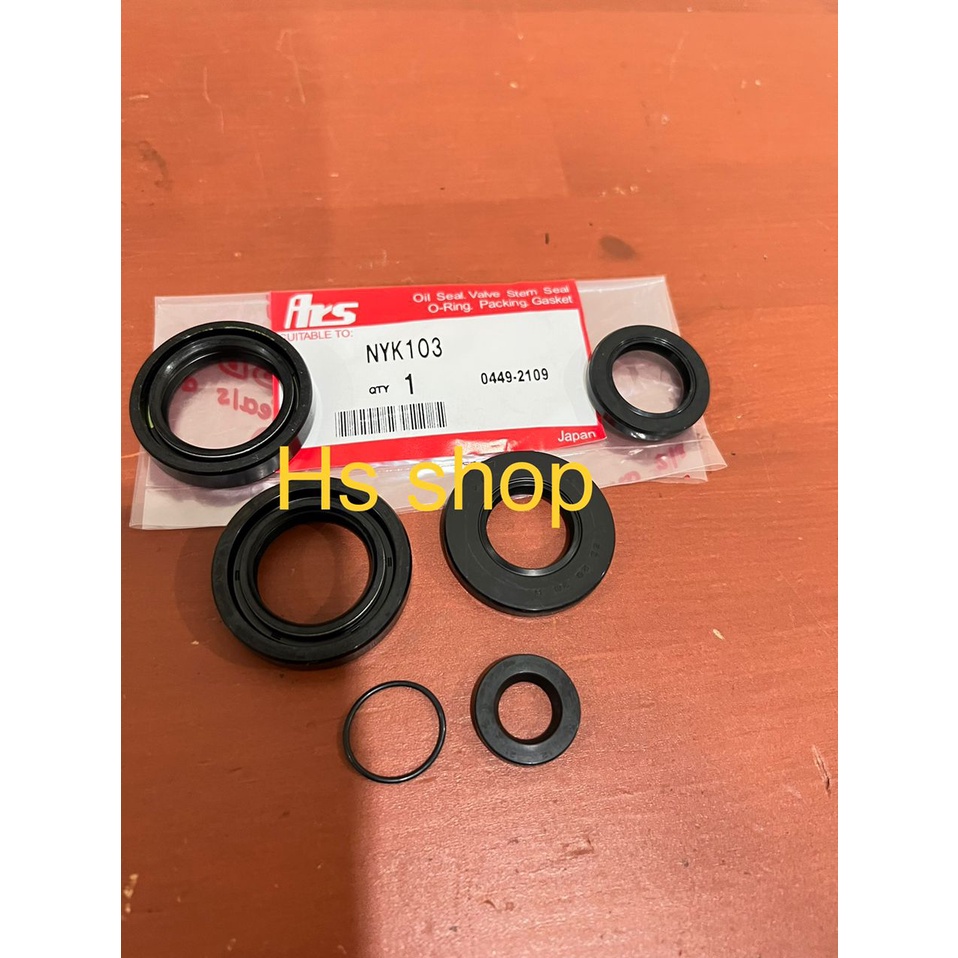 ARS MADE IN JAPAN YAMAHA RXZ OIL SEAL SET ENGINE ENJIN BUSH GETAH ORING ...