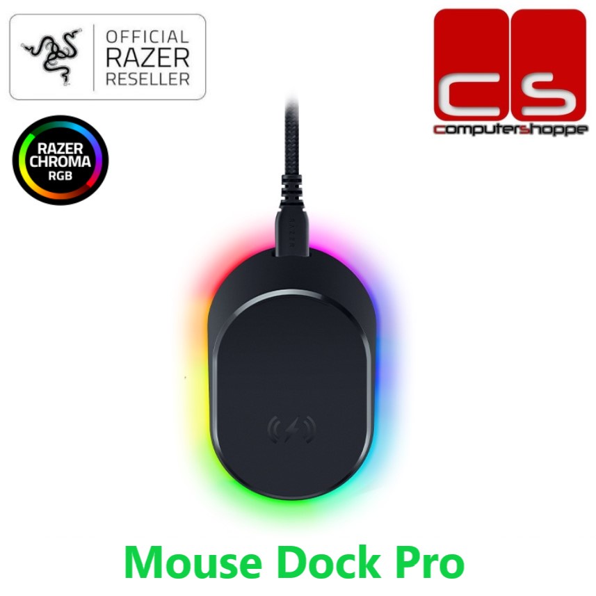 Razer Mouse Dock Pro Wireless Mouse Charging Dock with Integrated 4KHz