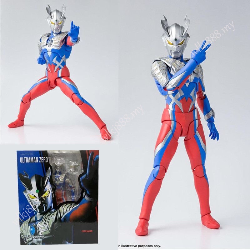 Ultraman Zero Rabbit Form SHF Anime Action Figure Toys Model Dolls ...