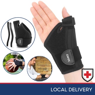 VELPEAU Thumb Brace Support Reversible Wrist & Thumb Spica Splint for  Arthritis