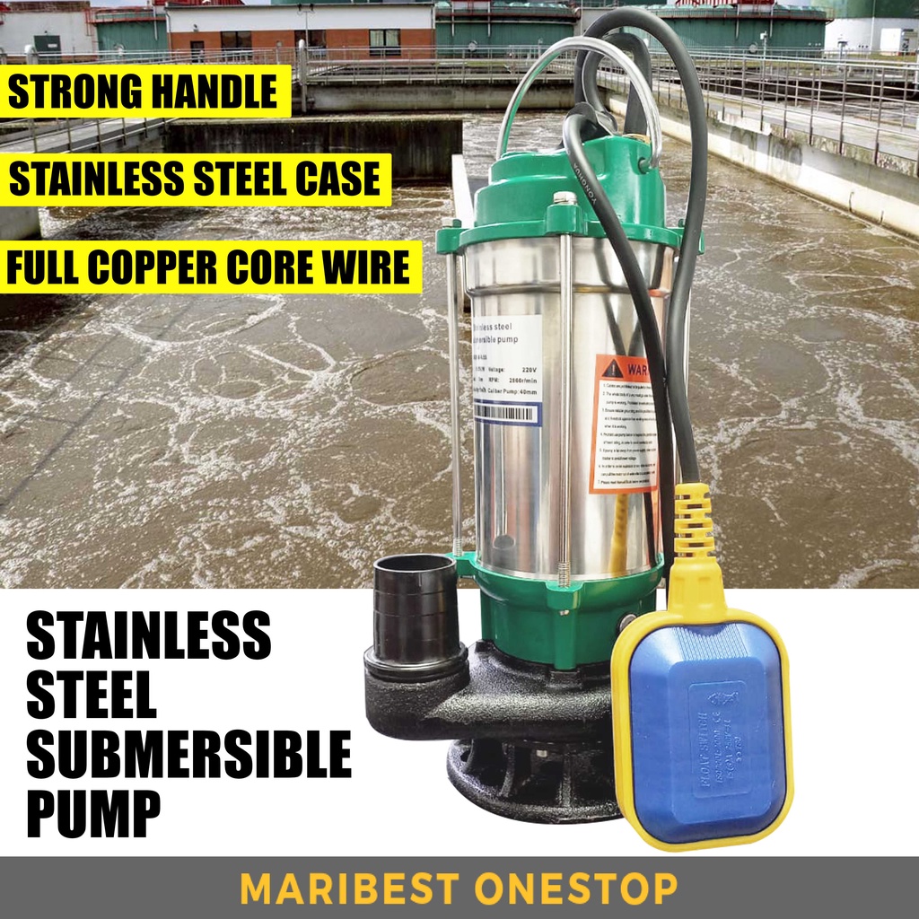 HEAVY DUTY Submersible Pump Stainless Submersible Pump Heavy Duty Water Pump Submersible