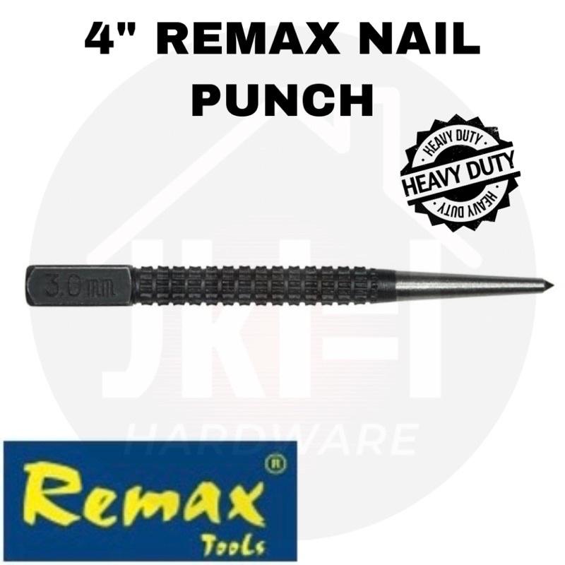 4" REMAX NAIL PUNCH /CENTER PUNCH Shopee Malaysia