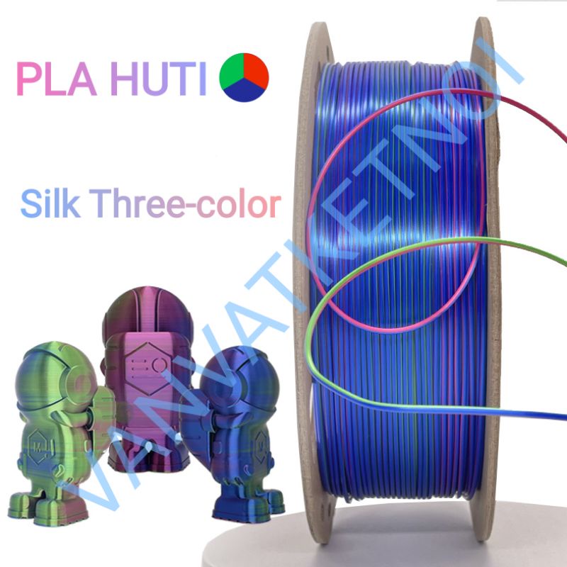 Huti SILK THREE-COLOR 3D printing resin, SILK MAGIC glossy plastic in 3 ...