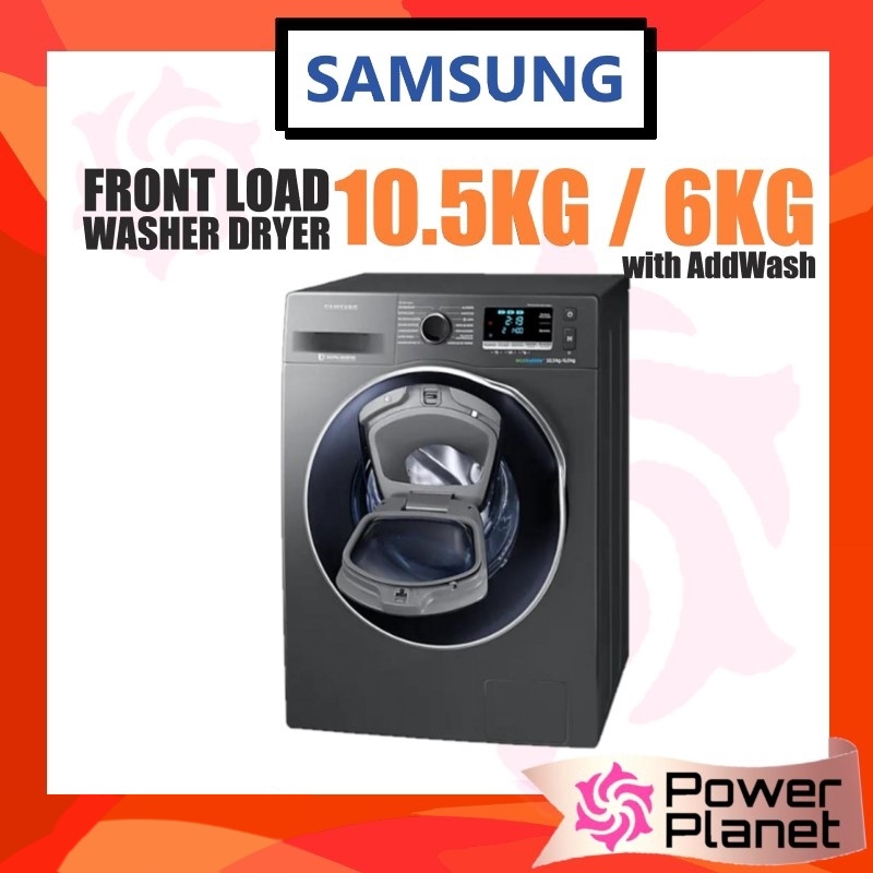 Samsung Washing Machine Combo Dryer 10.5KG / 6KG WD10K6410OX Front Load