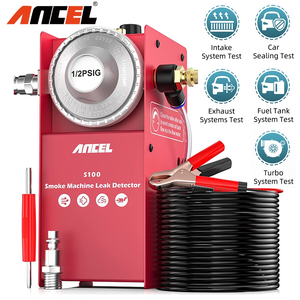 ANCEL S100 EVAP Smoke Leak Detector Machine Automotive Vacuum Leak