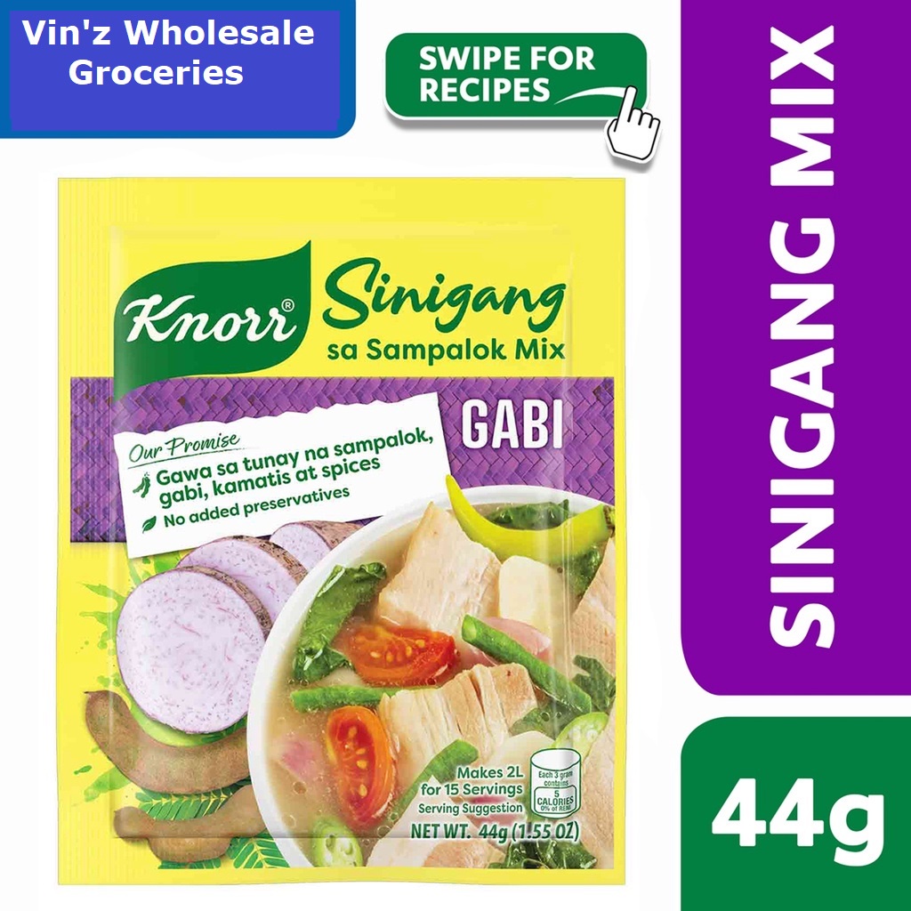 Knorr Sinigang Sampalok w/ Gabi (Taro) 44g. | Shopee Malaysia
