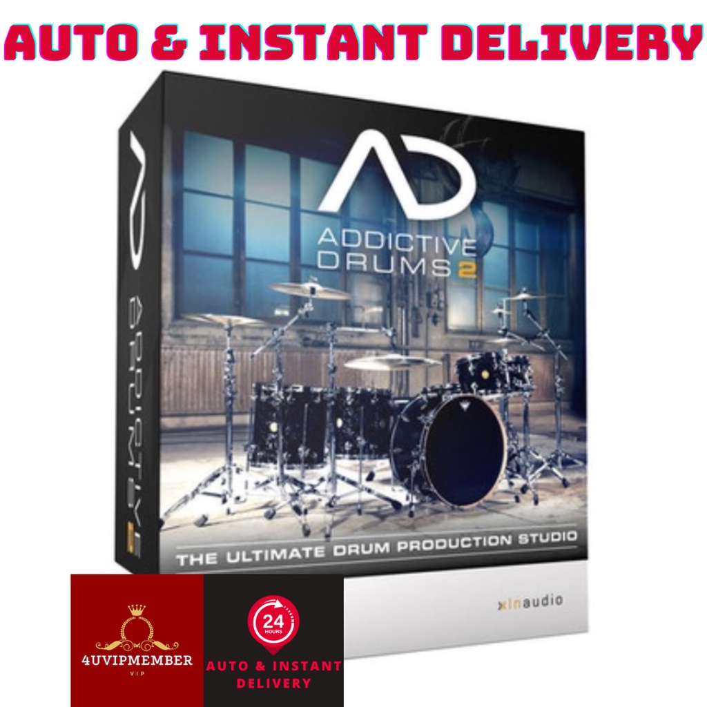 [AUTO & INSTANT DELIVERY] Addictive Drums 2 Complete Collection 🔰 XLN ...