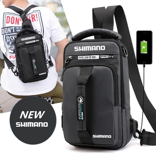 2023 Men's SHIMANO Bag Multi-function USB Charging Fishing
