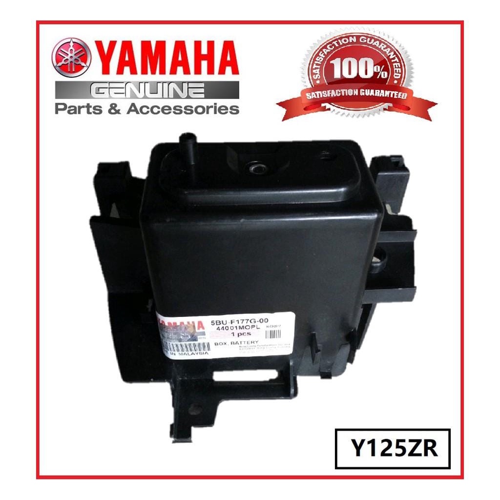 100% ORIGINAL YAMAHA Y125ZR BATTERY BOX ASSY (5BU-F177G-00) | Shopee ...