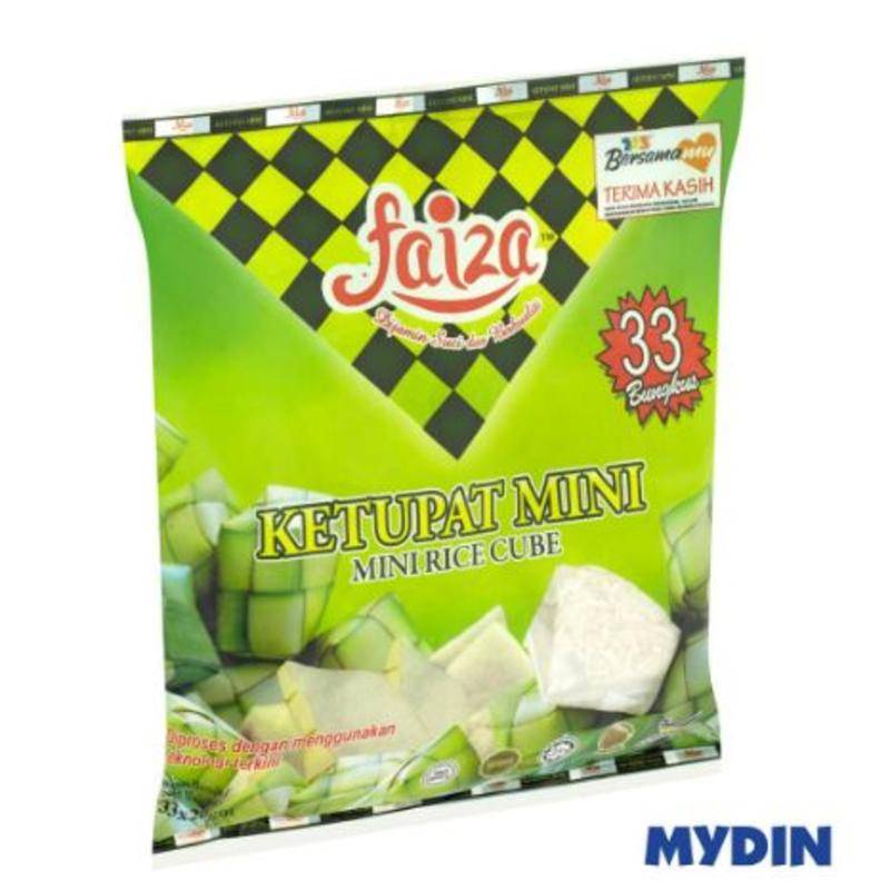 Faiza Ketupat Rice Mini 33pcs x 20g / Ketupat Nasi Mini Faiza | Shopee ...