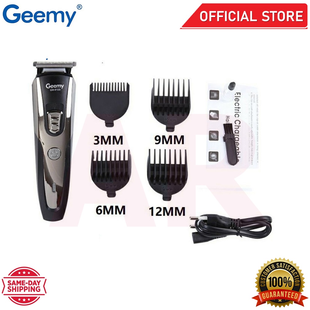Gemmy GM 6123 Hair Clipper Rechargeable Hair Trimmer Men Beard Trimmer