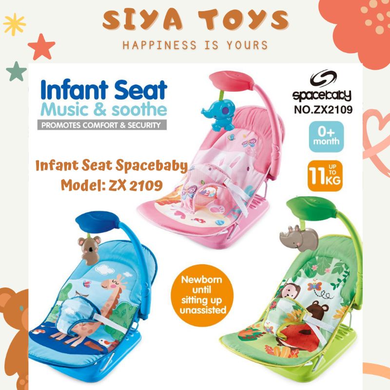 SIYA FREE BUBBLEWRAP INFANT SEAT SPACEBABY ZX 2109 BABY RELAXING