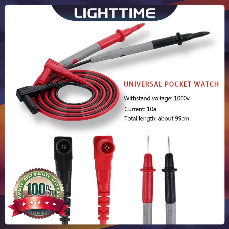 Universal Multimeter Multi Meter Test Lead Probe 1000V 10A Digital Thin