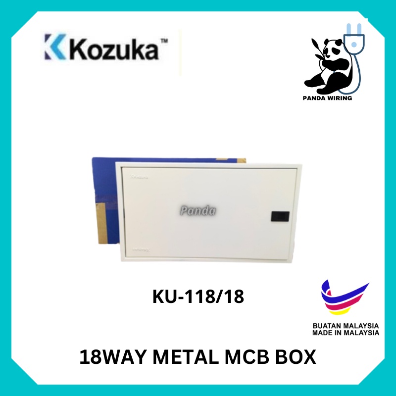 Kozuka KU118/18 Metal Enclosure (18 Way) / (1 Row 18 Modular) (DB Box