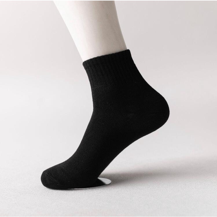 ⚠️⚠️ [BIG PROMOTION] 1 Pair Normal Working Sock Black Socks Stoking ...