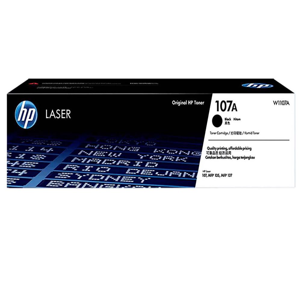HP 107A BLACK ORIGINAL LASERJET TONER CARTIDGE (W1107A) | Shopee Malaysia