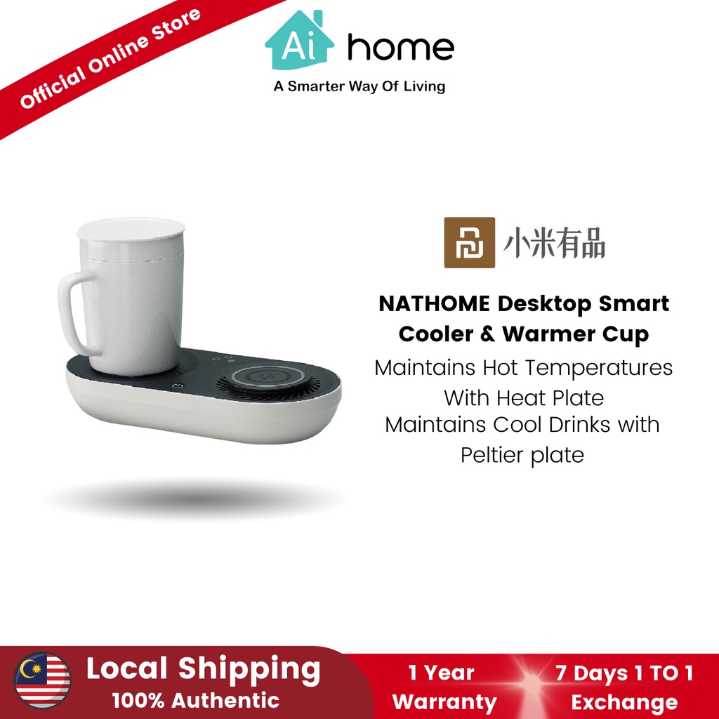 Nomodo Wireless Charging Station with Mug Warmer/ Cooler