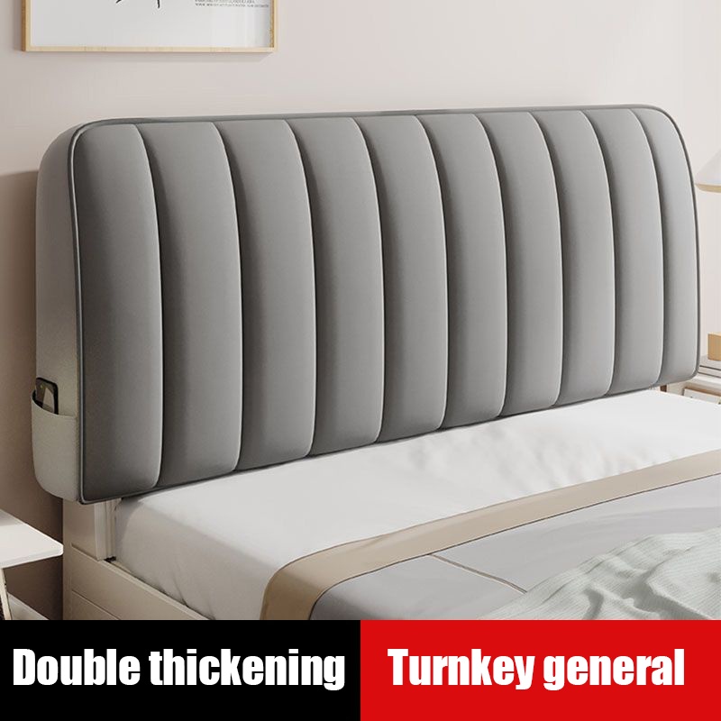 European Style Bedside Cover Arc-Shaped Simple Modern Wooden Board ...