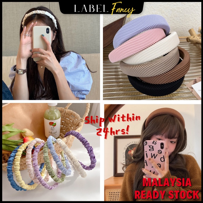 Korean Fashion Pearl Headband Pearl Hair Band Headband Non-slip Hair