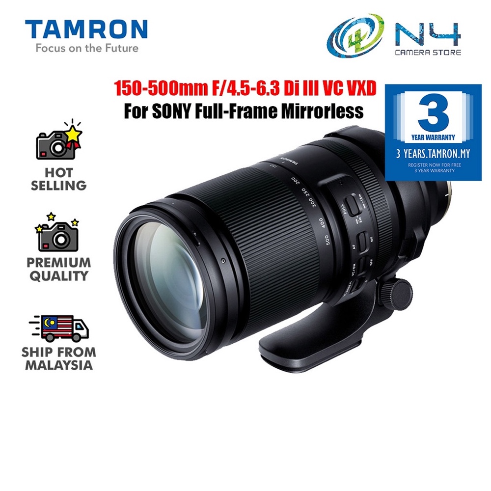 Tamron 150-500mm f/5-6.7 Di III VXD pour Sony FE main image 1