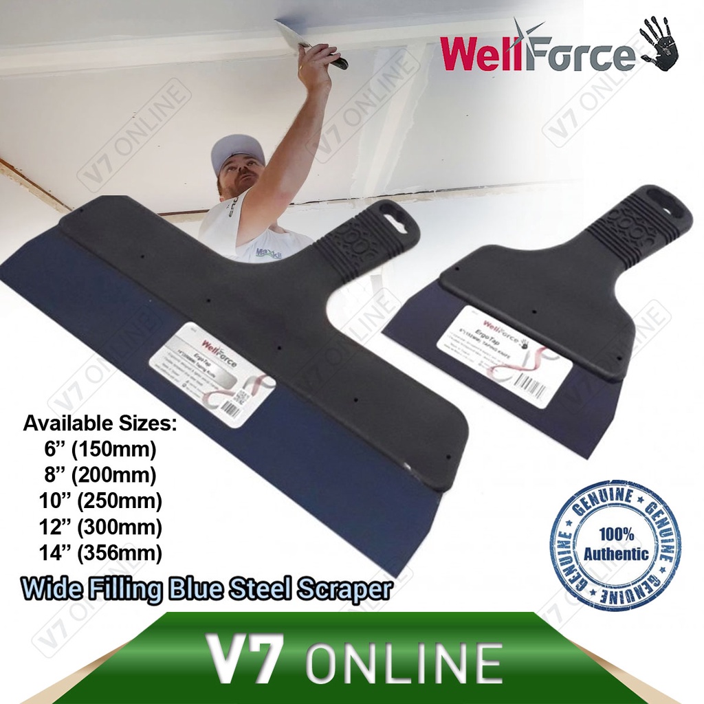 WELLFORCE Ergotap Taping Knife (Blue Steel) WF-1403X | Shopee Malaysia