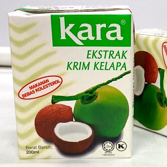 Kara Coconut Cream Extract Ekstrak Krim Kelapa 200ml Shopee Malaysia