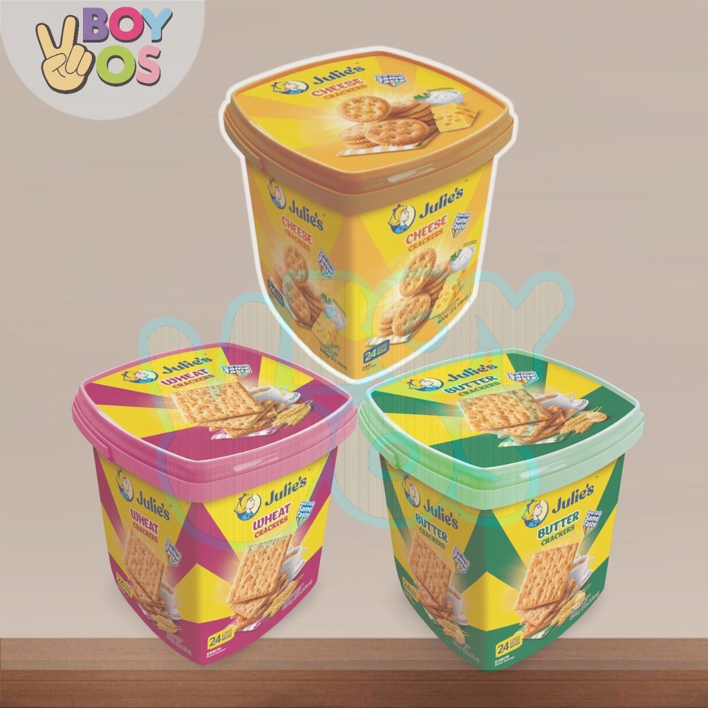 Julie's Crackers Butter / Cheese / Wheat 600g Shopee Malaysia