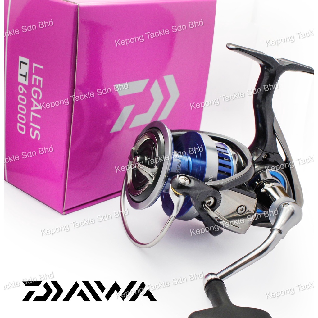 20 DAIWA fishing reel LEGALIS LT 1000D 6000D Spinning Reel With 1 Year  Local Warranty & Free Gift