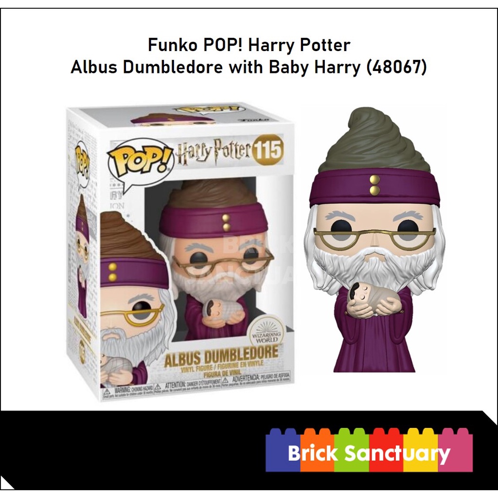 FUNKO POP! Harry Potter - Dumbledore with Baby Harry (48067) | Shopee ...