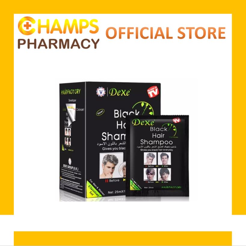 Dexe Black Hair shampoo 25ml (1 Pcs) | Shopee Malaysia