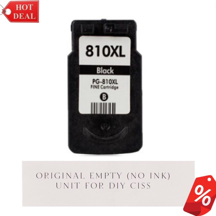 ORIGINAL NO INK CANON 810 / 811 / PG810 CL811 EMPTY CARTRIDGE for