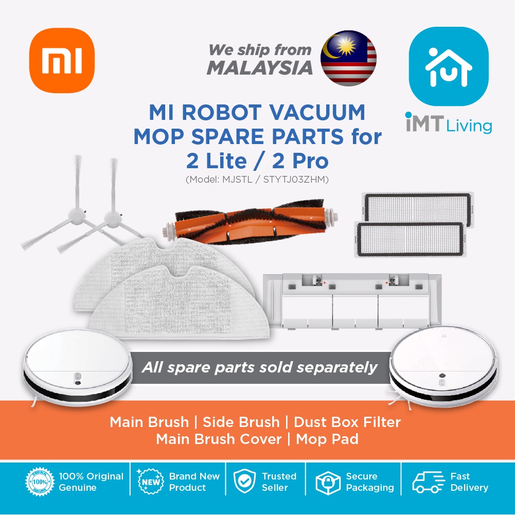 Xiaomi Mi Robot Vacuum Mop 2 Lite / Mop 2 Pro Spare Parts Shopee Malaysia