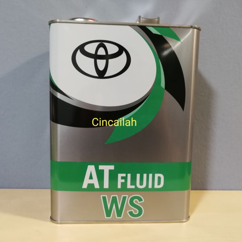 Original Toyota ATF WS Auto Tranny Fluid Vios 07> Avanza F654 16> Camry ...