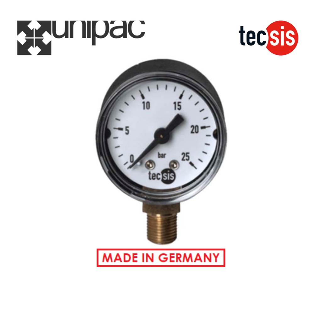Pressure Gauge Tecsis Utility Compound Gauge P1430 | Shopee Malaysia