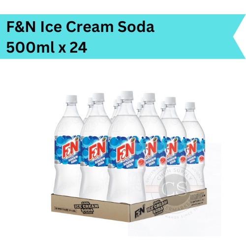 F&N Ice Cream Soda 500ML X 24 (carton) | Shopee Malaysia