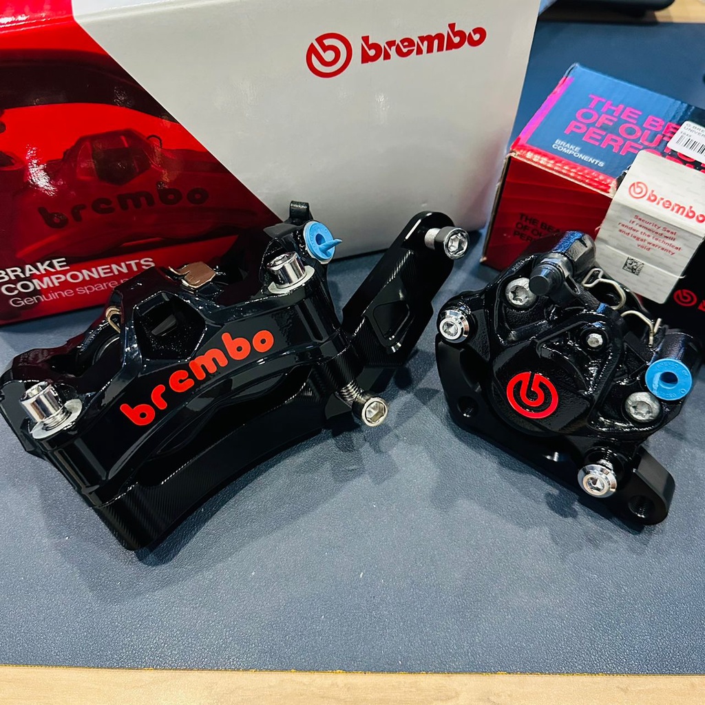 XMAX R25 Original Brembo Stylema 4Pot Caliper Front Rear P34 2Pot ...