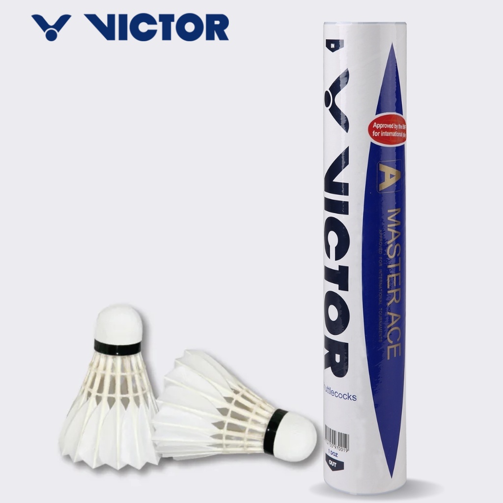 VICTOR Master Ace Badminton Shuttlecocks 12 Pcs Shopee Malaysia